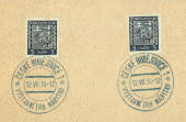 CZECHOSLOVAKIA 1929 Definitive with Special Postmark dated 12/12/1936. - 35585 - PostalHist