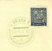 CZECHOSLOVAKIA 1929 Definitive with Special Postmark dated 23/5/1937. - 35587 - PostalHist