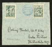 CZECHOSLOVAKIA 1938 20th Anniversary of the Of Battles. Internal front with two of the values. - 35588 - PostalHist