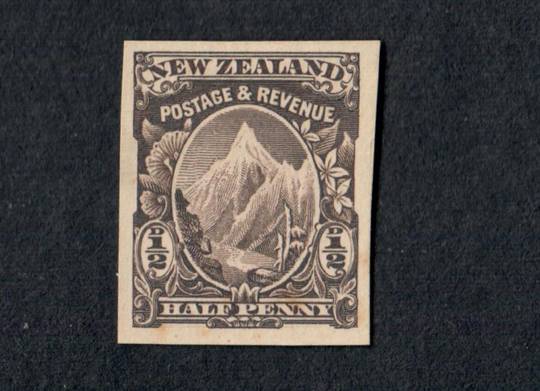NEW ZEALAND 1898 Pictorial ½d Purple. Imperf. This is a proof of the ½d Green. Refer note in CP. - 3593 - Mint