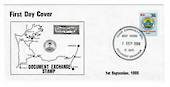NEW ZEALAND 1988 Stampways Document Exchange on first day cover 1/9/1988. Meat Tavern Te Kuiti. - 36095 - PostalHist