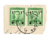 NEW ZEALAND Postmark Hamilton MAROKOPA. B Class cancel on 1942 piece. Full strike. - 3618 - Postmark