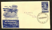 NEW ZEALAND 1958 Kingsford-Smith on two different illustrated first day covers plus the special flight cover dated 14/10/58. - 3
