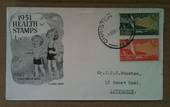NEW ZEALAND 1940 Centennial Â½d and 1Â½d on illustrated first day cover. Petone. - 36420 - FDC