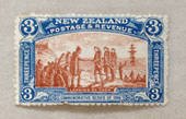 NEW ZEALAND 1906 Christchurch Exhibition 3d Landing. Nice bright colours. Crease not visible at first look. - 3643 - Postmark