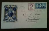 NEW ZEALAND 1953 Royal Visit. Set of 2 on illustrated first day cover. - 36450 - PostalHist