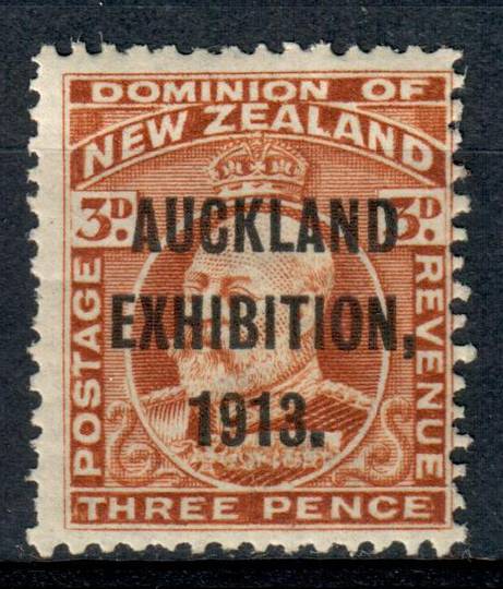 NEW ZEALAND 1913 Auckland Exhibition 3d Brown. - 3656 - LHM