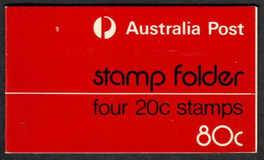 AUSTRALIA 1979 Trial Booklet issued in Brisbane. Refer note in Stanley Gibbons after SG SB 51. - 367214 - Booklet