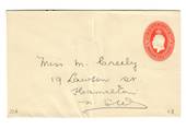 AUSTRALIA Geo 5th Postal Stationery 2d Red. - 37456 - PostalStaty
