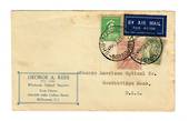 AUSTRALIA 1933 Airmail Letter to USA. - 37459 - PostalHist