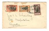 FRENCH INDIAN SETTLEMENTS 1937 Letter from Pondicherry to England. - 37512 - PostalHist