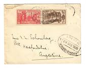 FRENCH INDIAN SETTLEMENTS 1938 Letter from Pondicherry to England. - 37515 - PostalHist
