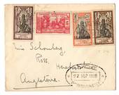 FRENCH INDIAN SETTLEMENTS 1938 Letter from Pondicherry to England. - 37519 - PostalHist