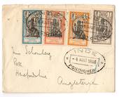 FRENCH INDIAN SETTLEMENTS 1938 Letter from Pondicherry to England. - 37521 - PostalHist