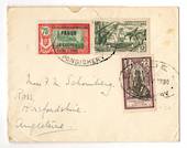 FRENCH INDIAN SETTLEMENTS 1938 Letter from Pondicherry to England. - 37522 - PostalHist