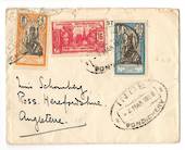 FRENCH INDIAN SETTLEMENTS 1938 Letter from Pondicherry to England. - 37530 - PostalHist