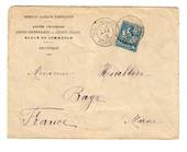 LEVANT 1912 Letter to France. - 37556 - PostalHist