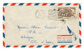 FRENCH WEST AFRICA 1953 Airmail Letter from Dakar Senegal to Abijan Ivory Coast. First Flight Abijan to Paris. - 37566 - PostalH