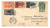 GABON 1932 Letter from Libreville to USA. - 37577 - PostalHist