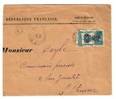 GABON 1937 Registered Letter from Libreville to France. - 37580 - PostalHist