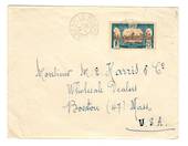GABON 1920 Letter from Libraville to USA. - 37595 - PostalHist