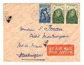 FRENCH WEST AFRICA 1949 Letter from Conakry to Martinique. - 37597 - PostalHist