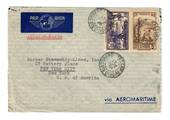 IVORY COAST 1938 Airmail Letter from Barber-West African Line Inc Grand-Bassam to Barber Steamship Lines Inc New York. Via  Aero