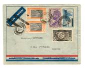 IVORY COAST 1937 Airmail Letter from Abidjan to Geneva. - 37647 - PostalHist