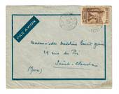 IVORY COAST 1942 Airmail Letter from Ouagadougou to France. No censor markings. - 37651 - PostalHist