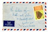 LEBANON 1969 Airmail Letter from Beyrouth to England. Left side damage. - 37655 - PostalHist