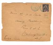 MADAGASCAR 1907 Front of Letter to USA. - 37696 - PostalHist
