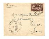 FRENCH MOROCCO 1927 Airmail Letter from Casablanca to Paris. Early airmail marking. - 37721 - PostalHist