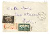 FRENCH MOROCCO 1938 Registered Letter from Tanger Petit to Paris. - 37729 - PostalHist