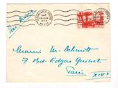 FRENCH MOROCCO 1948 Airmail Letter from Casablanca to France. - 37753 - PostalHist