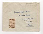FRENCH MOROCCO 1945 Letter to France. Cachet top right. - 37756 - PostalHist