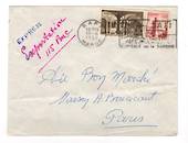 FRENCH MOROCCO 1956 Letter from Safe to Paris. Expres. Receiving stamp Paris Gare. - 37765 - PostalHist