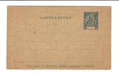 MARTINIQUE 1895 Carte-Lettre 15c Blue. Unused. - 37767 - PostalHist