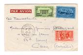 MARTINIQUE 1939 Transatlantic Airmail Letter from Fort de France to France. - 37780 - PostalHist