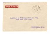 MARTINIQUE 1939 Airmail Letter from Fort de France to USA. - 37785 - PostalHist