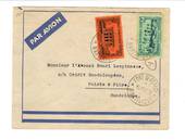 MARTINIQUE 1938 Letter from Fort de France to Guadaloupe. - 37789 - PostalHist