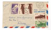 MARTINIQUE 1948 Airmail Letter from Fort de France to Switzxerland.
. - 37790 - PostalHist