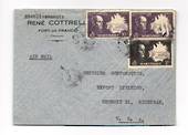 MARTINIQUE 194? Airmail Letter from Fort de France to USA. - 37800 - PostalHist