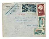 MARTINIQUE 1942 Airmail Letter from Fort de France to Lyon. - 37806 - PostalHist