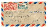 MARTINIQUE 1947 Airmail Letter from Fort de France to New York. - 37813 - PostalHist
