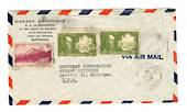 MARTINIQUE 194? Airmail Letter from Fort de France to Detroit. - 37823 - PostalHist