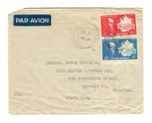 MARTINIQUE 1948 Airmail Letter from Fort de France to Detroit. - 37824 - PostalHist