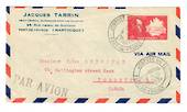 MARTINIQUE 1947 Letter from Fort de France to Canada. Stamp Day Special Postmark. - 37829 - PostalHist