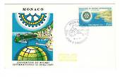 MONACO 1967 Rotary on first day cover. - 37841 - FDC