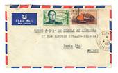 NEW CALEDONIA 1957 Airmail Letter from Noumea to Paris. - 37867 - PostalHist