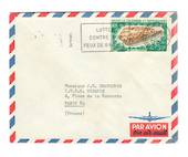 NEW CALEDONIA 1969 Airmail Letter from Noumea to Paris. Seems to be dated 1960 but this must be a slug error. - 37872 - PostalHi